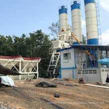 CE, ISO Hzs50 Concrete Batching Plant in Russia